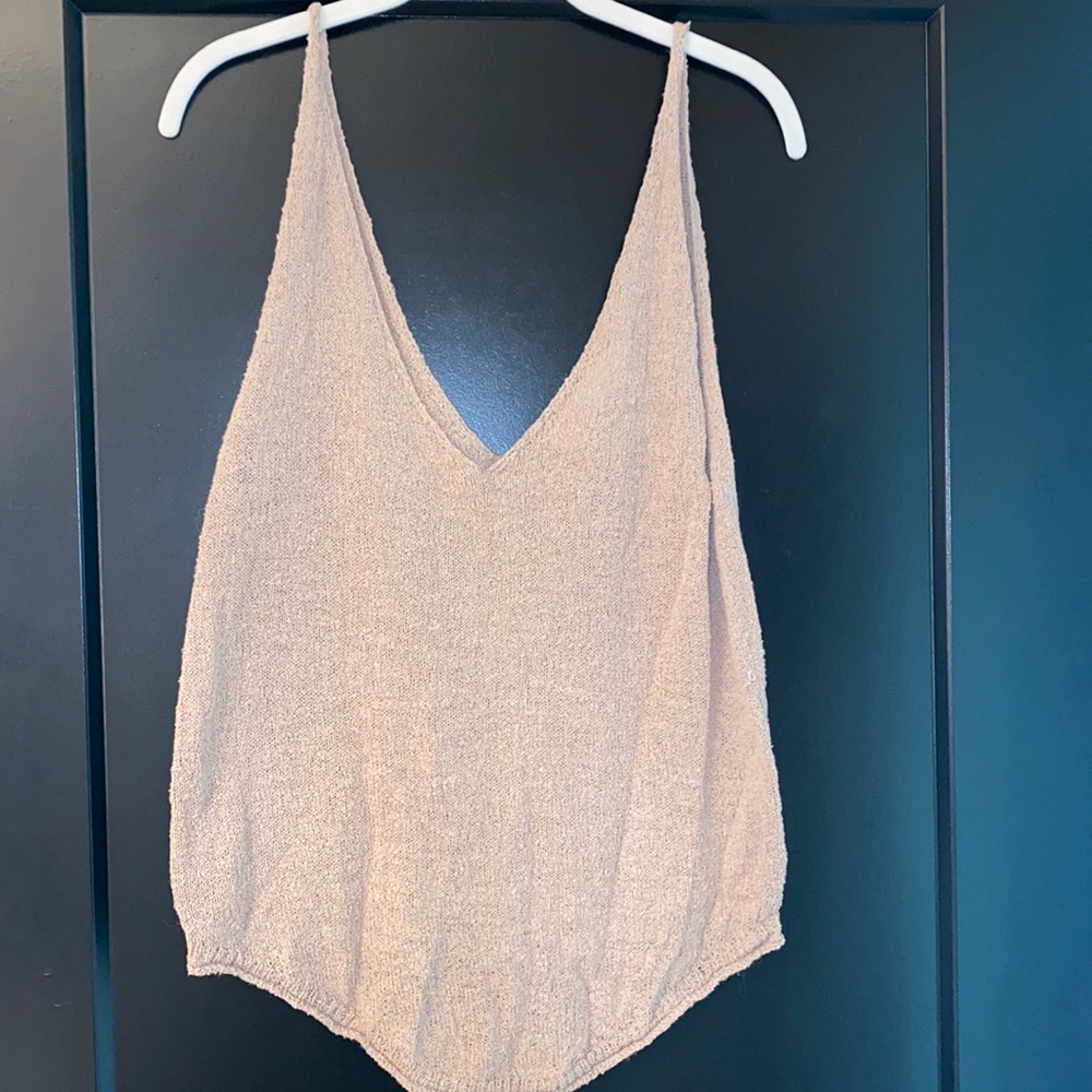 FP boucle sweater tank